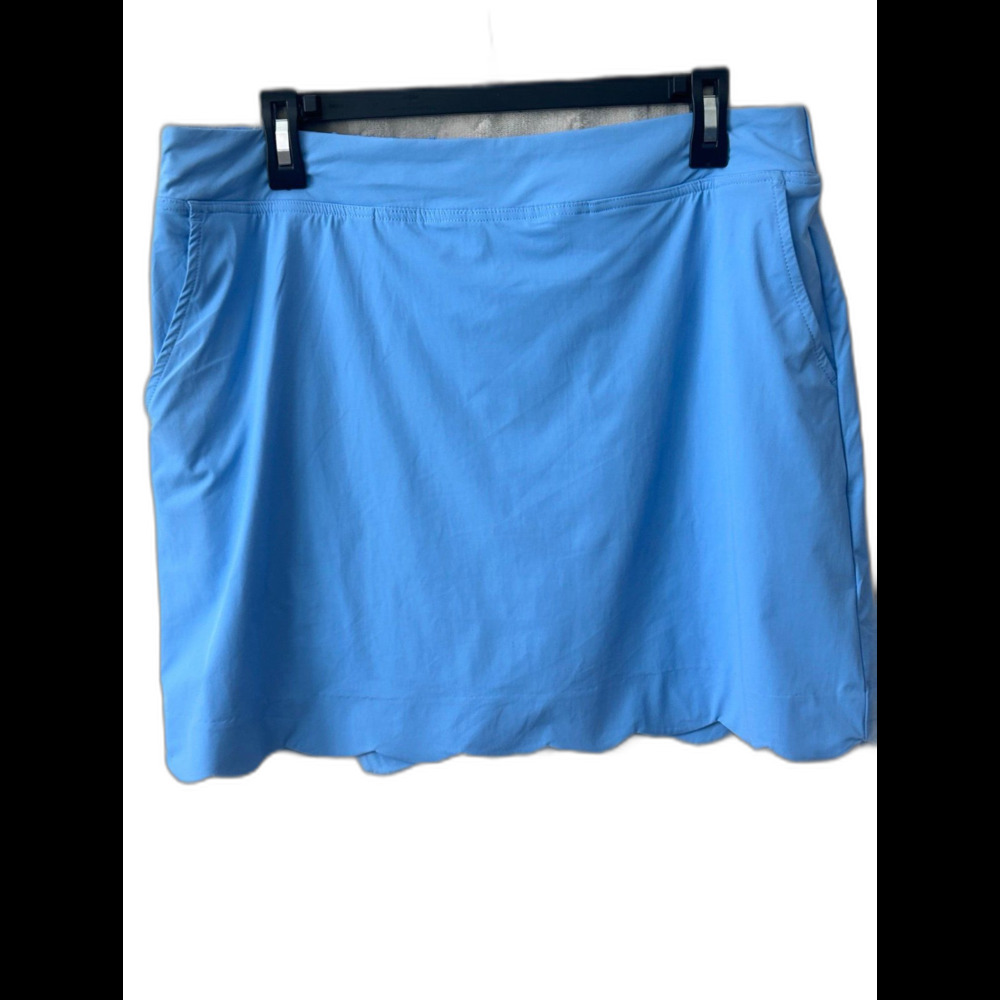 Renwick (RNWK) Skort Women's Size L Periwinkle Athletic Golf Scalloped Hem - Picture 3 of 10